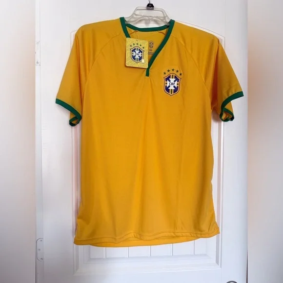 Original CBF Brazil Soccer Jersey. - Picture 8 of 13
